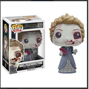 2/$100 Funko Pop Mrs Featherstone #271 Pride Prejudice Zombies Figure